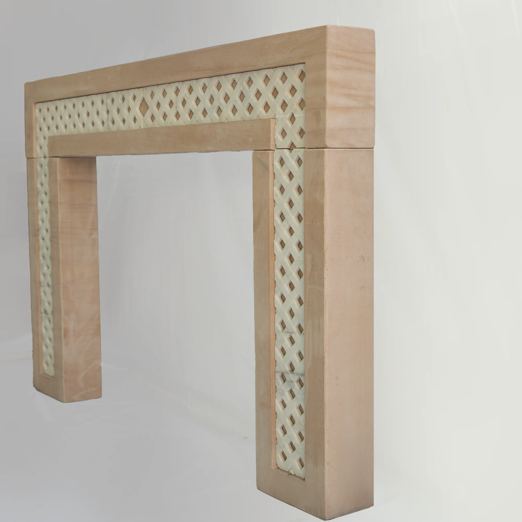 Marble Fireplace Universal Exports Jodhpur Urban Luxe Fireplace Mantel