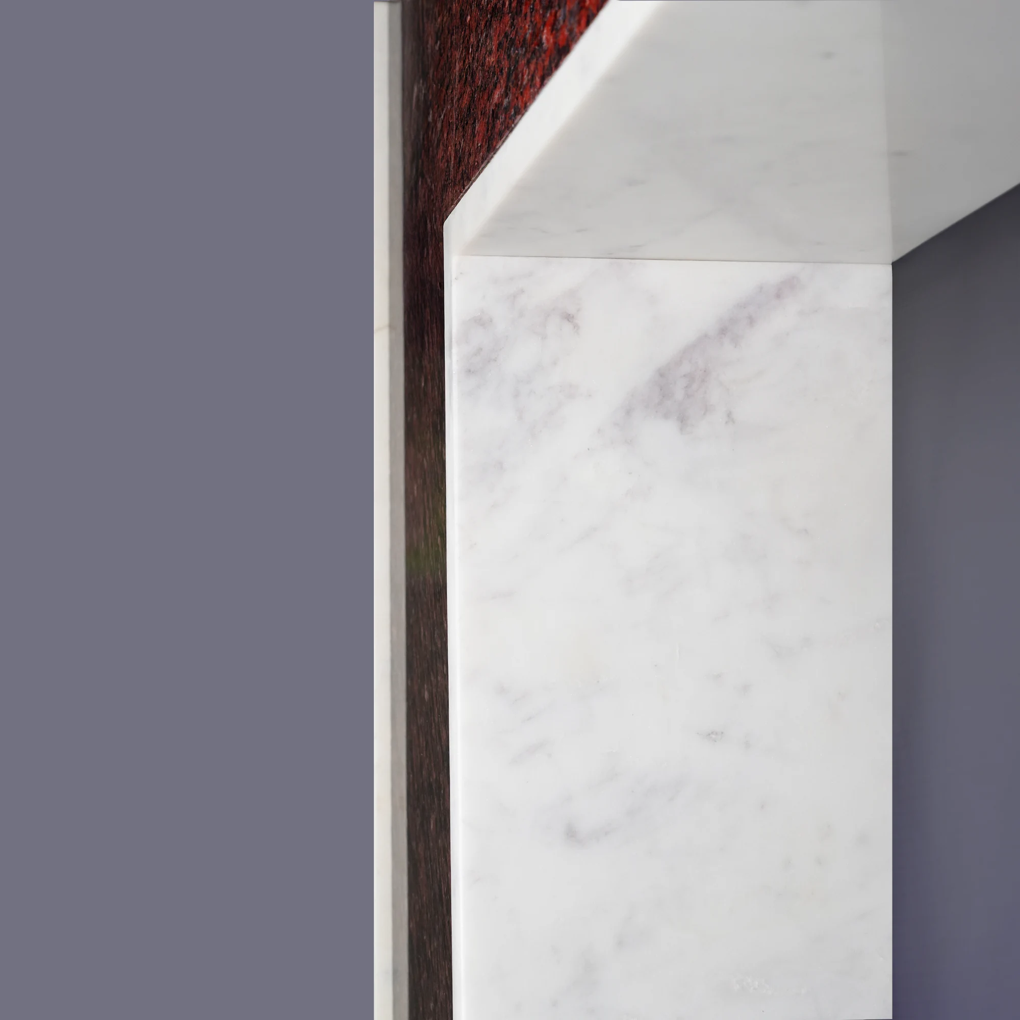 Universal Exports Jodhpur Marble Fireplace Rosso Imperial Mantel