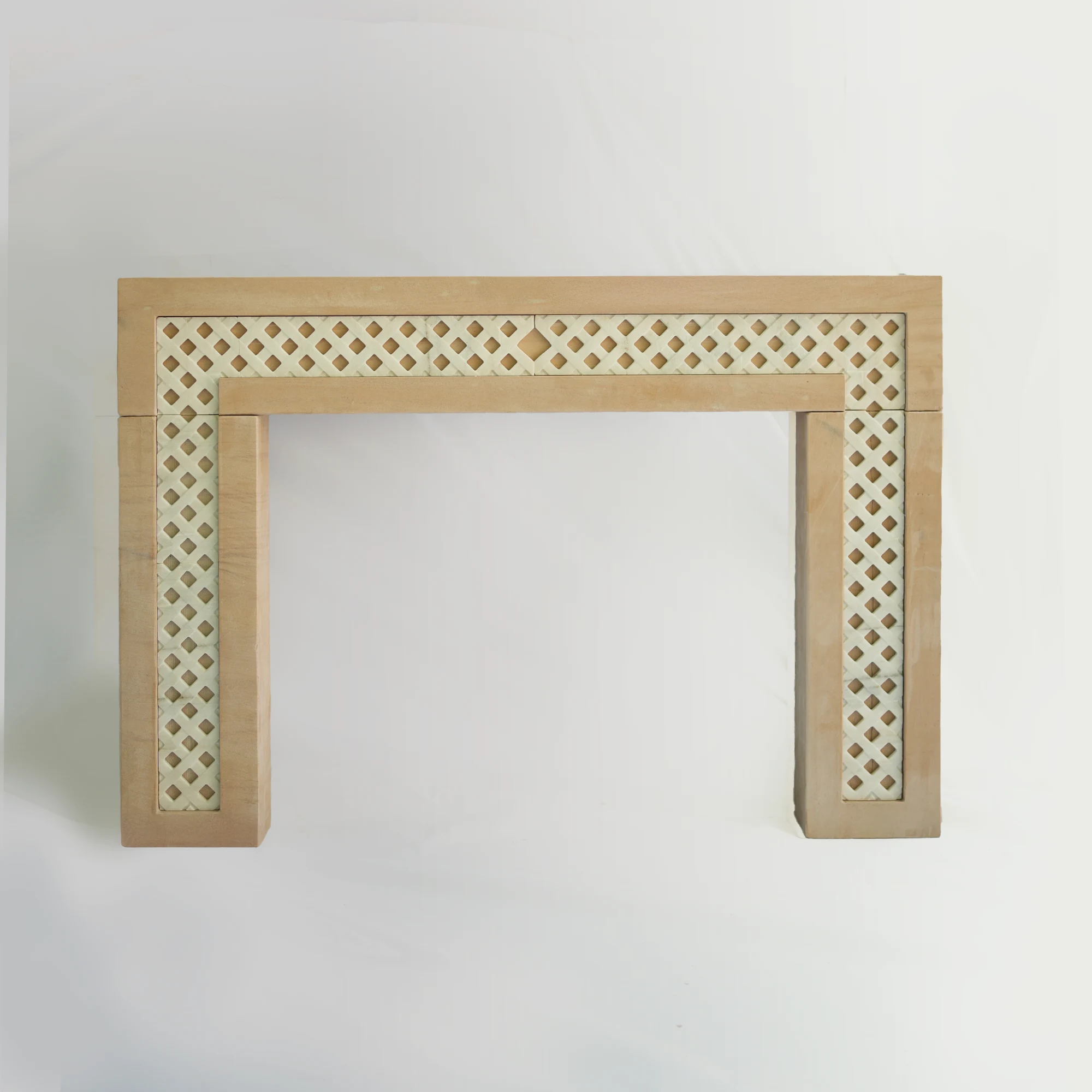 Urban Luxe Mantel Marble Fireplace Universal Exports Jodhpur