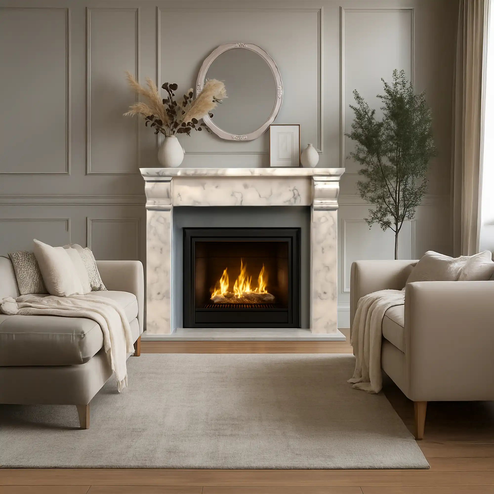 Vienna Classic Fireplace Mantel Universal Exports Jodhpur